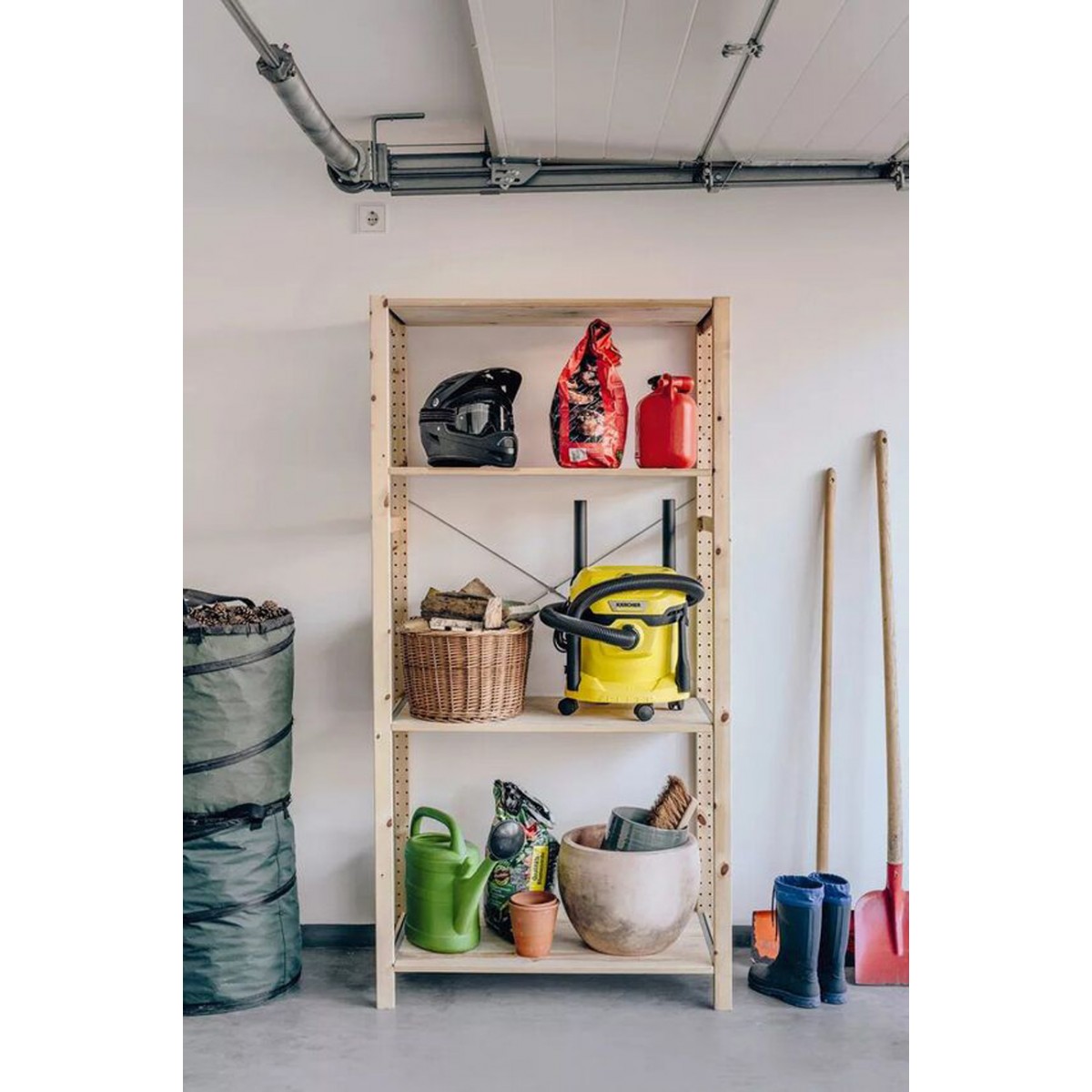 bidone-aspira-solidi-e-liquidi-aspiratutto-karcher-multiuso-professionale - Novapoli
