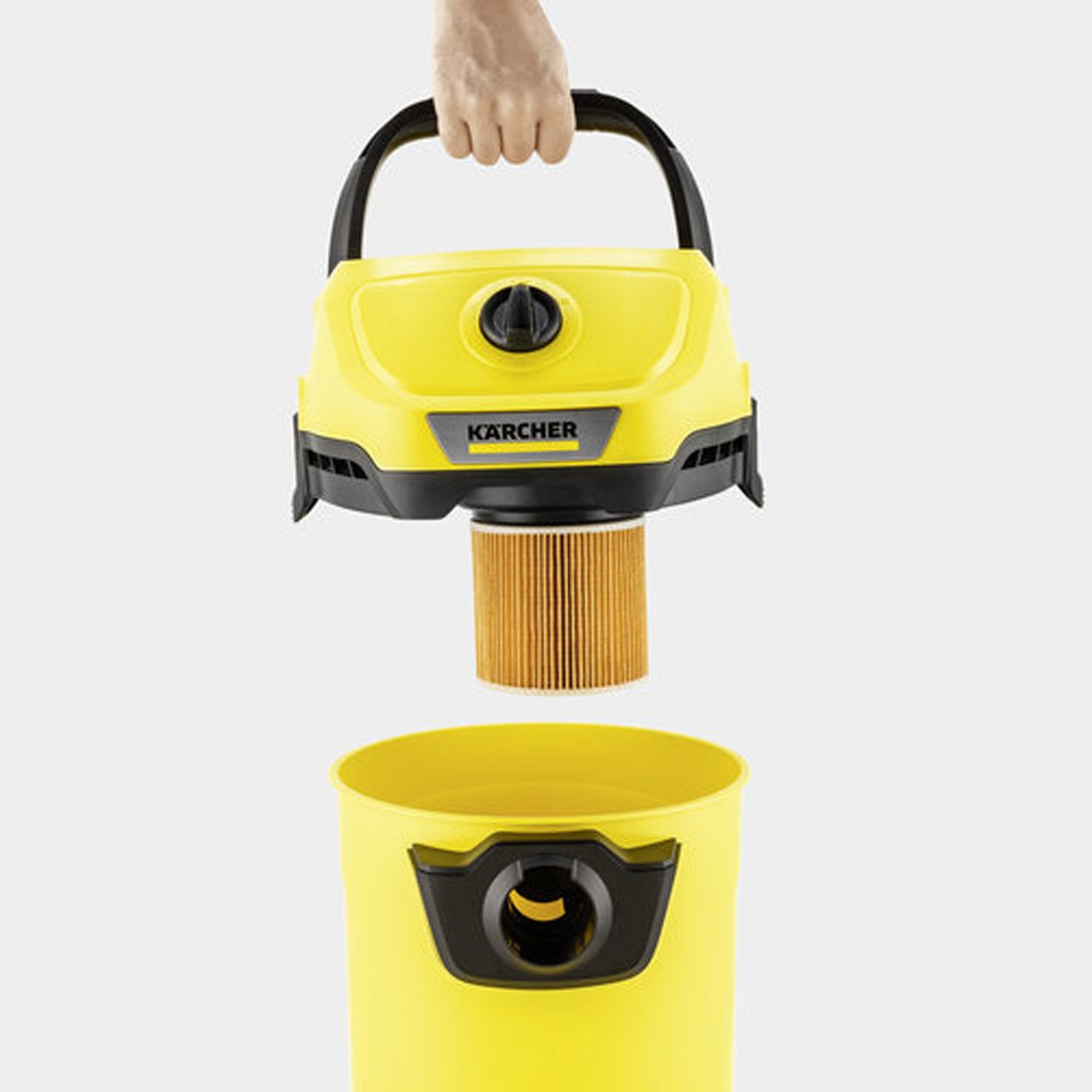 bidone-aspiratutto-karcher-aspira-solidi-e-liquidi-multiuso-professionale - Novapoli