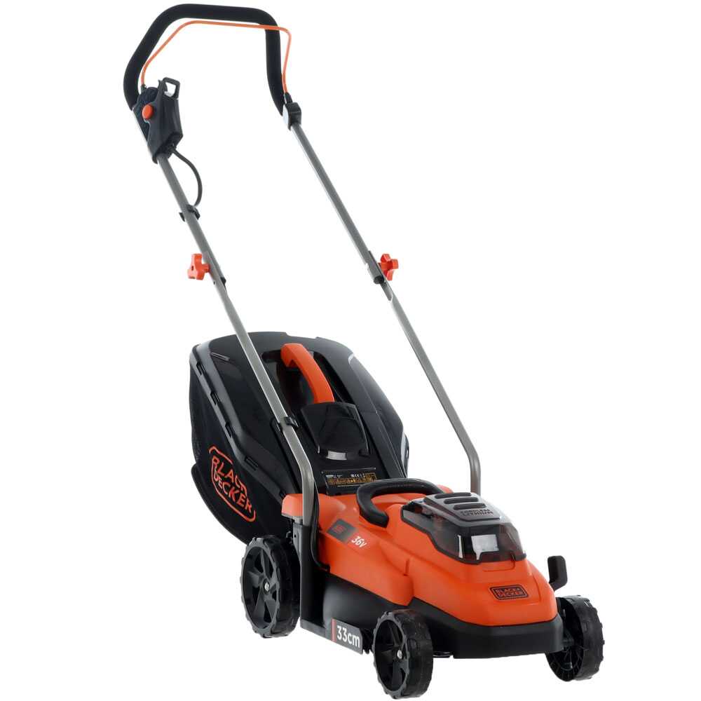 Black & Decker BCMW3336L1-QW - Tagliaerba a batteria - 36V/2.5Ah - Taglio 33 cm