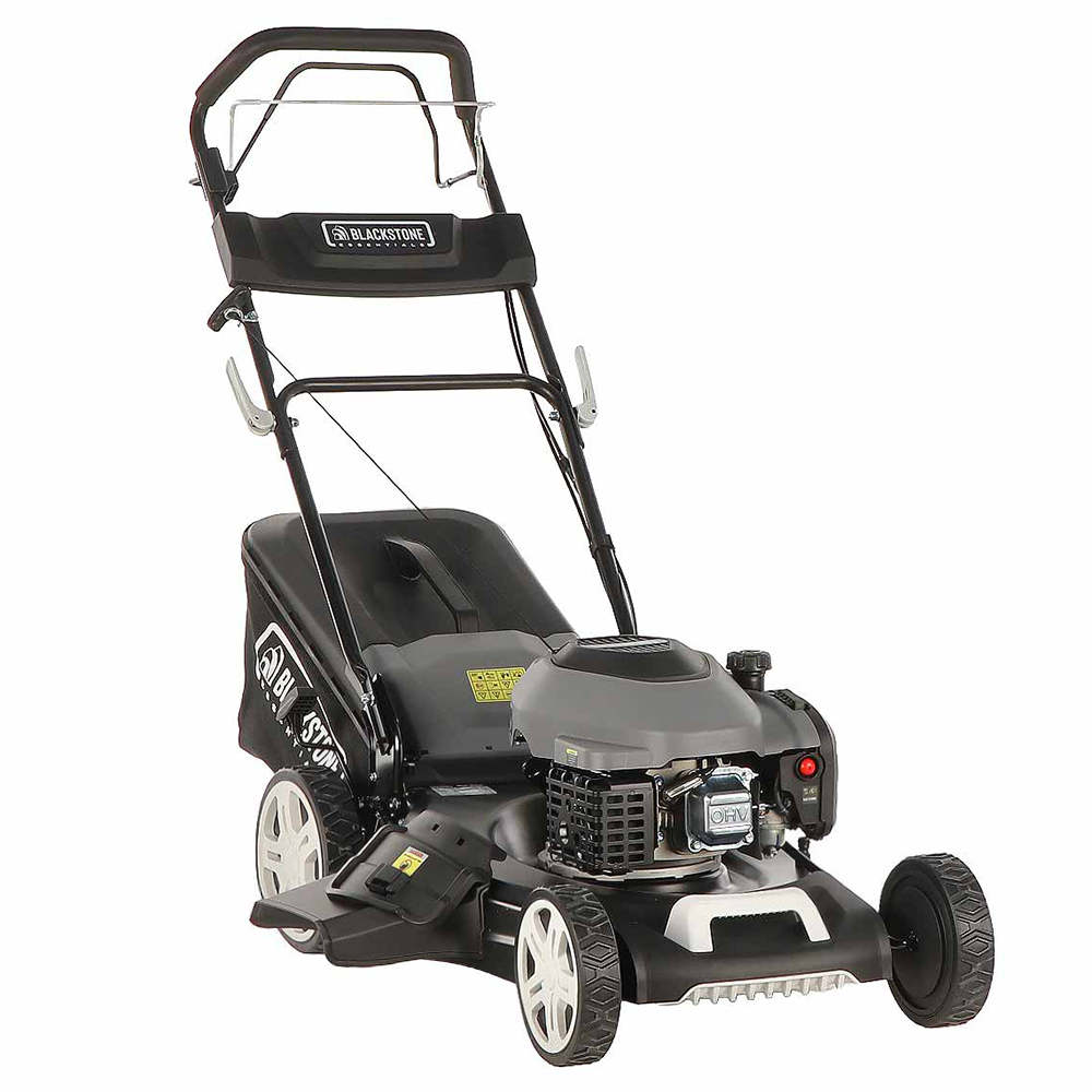 Blackstone Essentials ESP 510-200 - Rasaerba a scoppio trazionato - 4 in 1 -  Motore a scoppio da 200cc