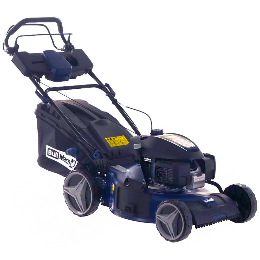 BullMach ACHILLE - 51 H - Tagliaerba a scoppio trazionato - 4 in 1 - Motore Honda GCVx200