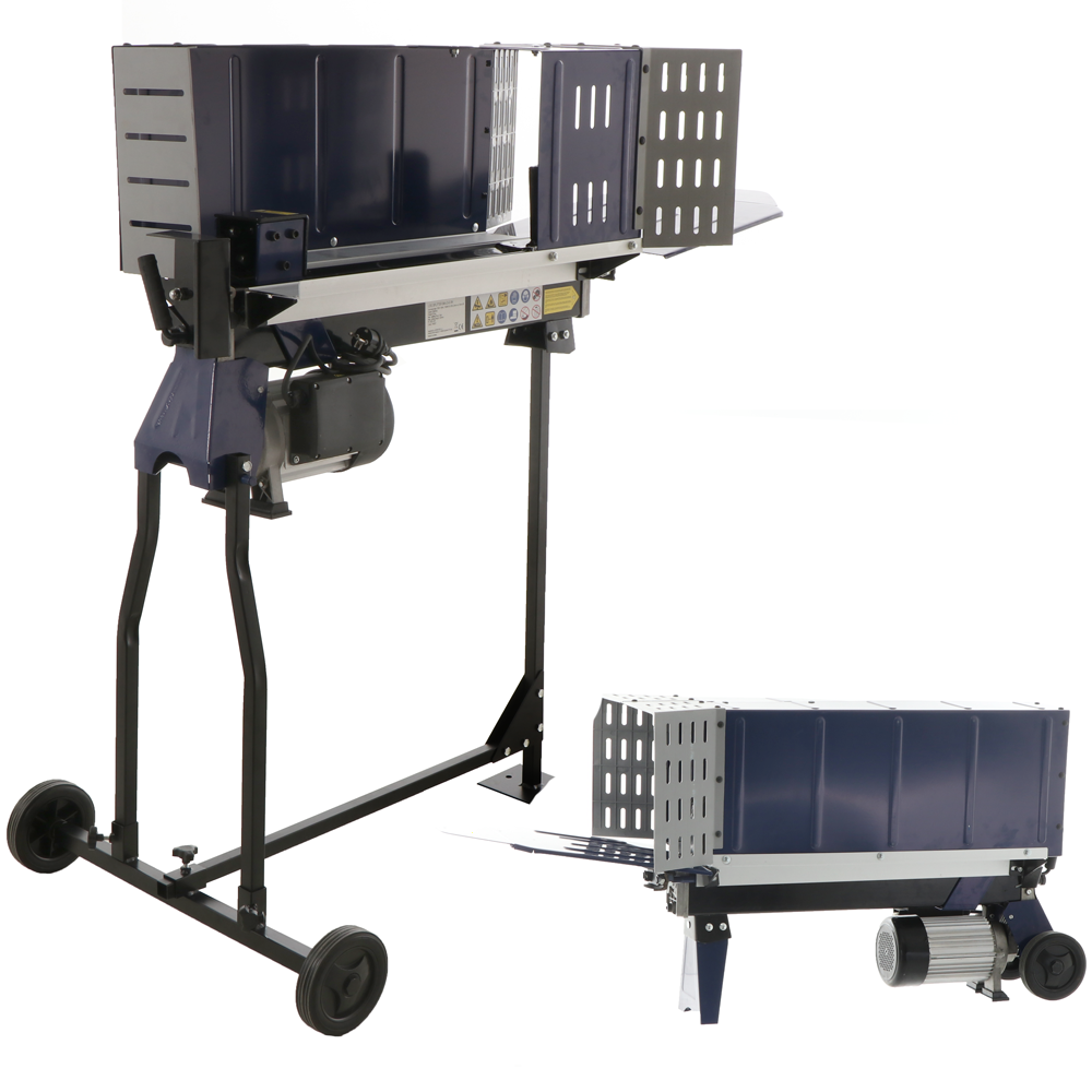 BullMach BM-LS-E 5 H - Spaccalegna elettrico carrellato - Orizzontale - 230V