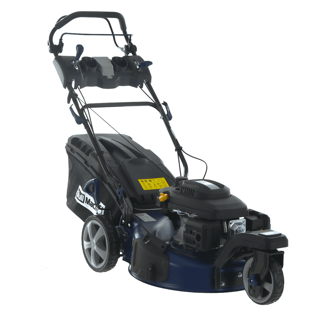 BullMach CERBERO 53 - Tagliaerba a scoppio trazionato - Taglio da 53 cm - 4in1