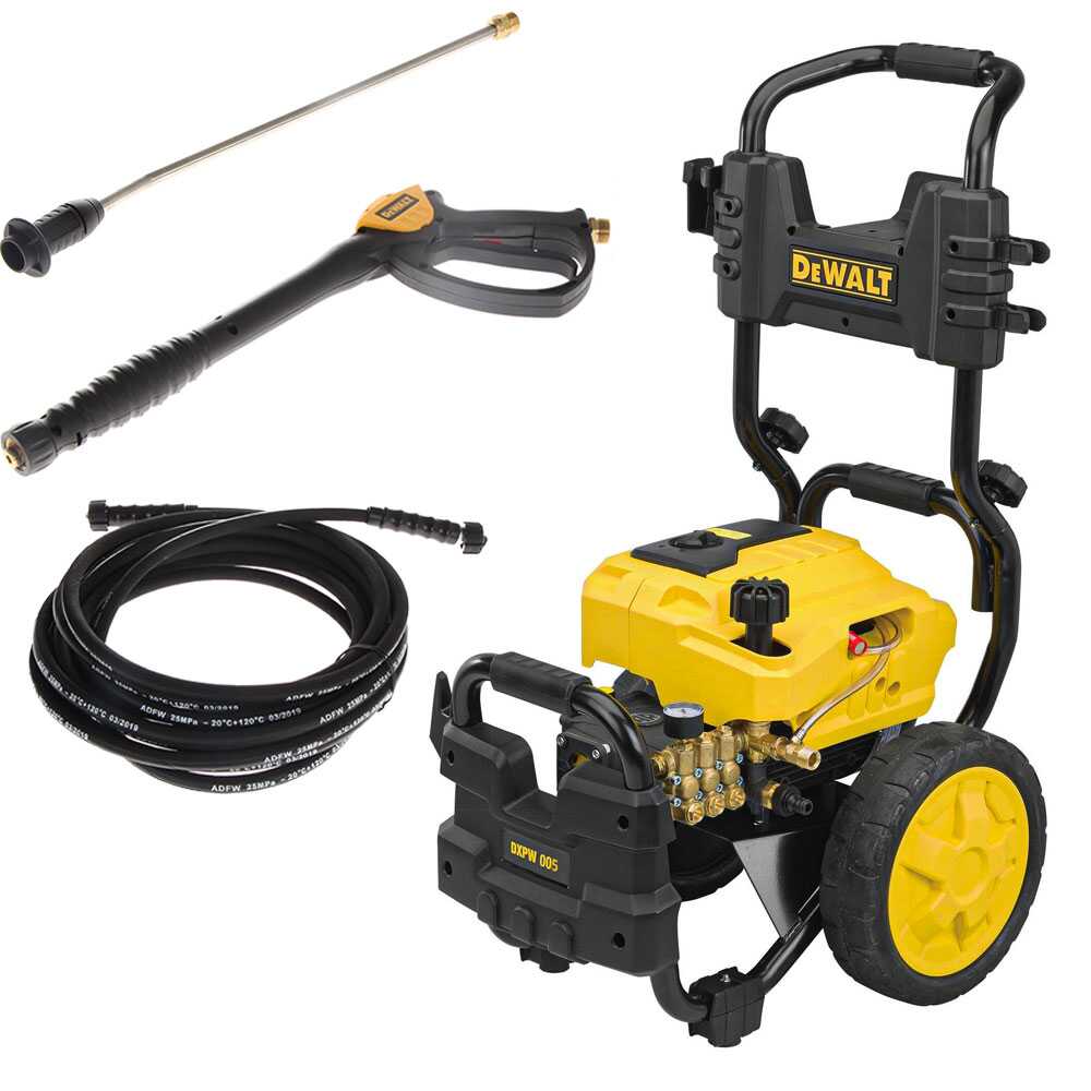 DeWalt DXPW 005E - Idropulitrice professionale trifase - 200 bar - 810 l/h