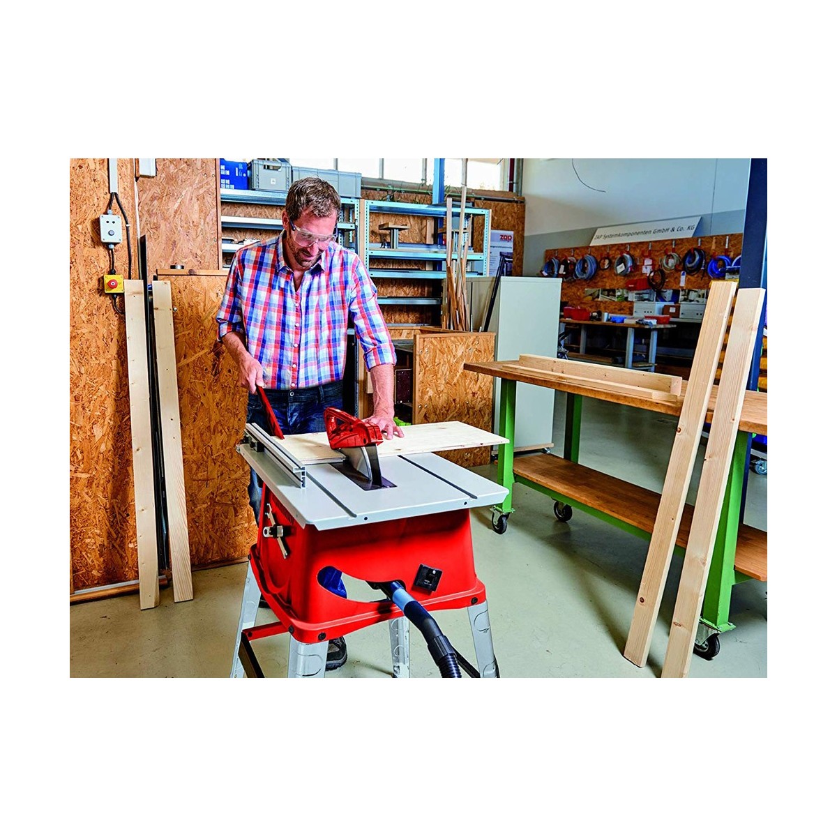 einhell-sega-circolare-lama-250-da-banco-con-prolunghe-professionale-elettrica - Novapoli
