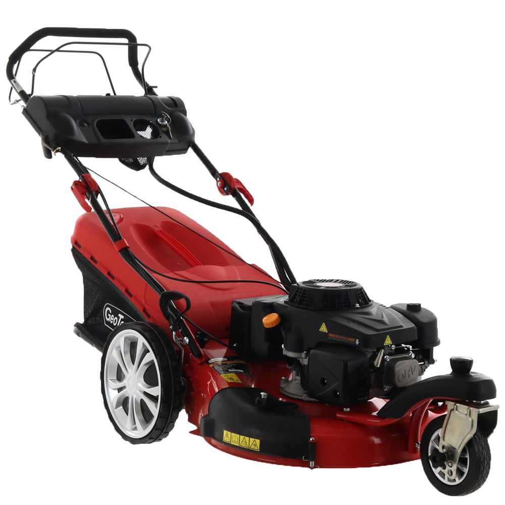 GeoTech-Pro S58-3 BMSWGE L225 - Rasaerba a scoppio trazionato - Monoruota pivotante