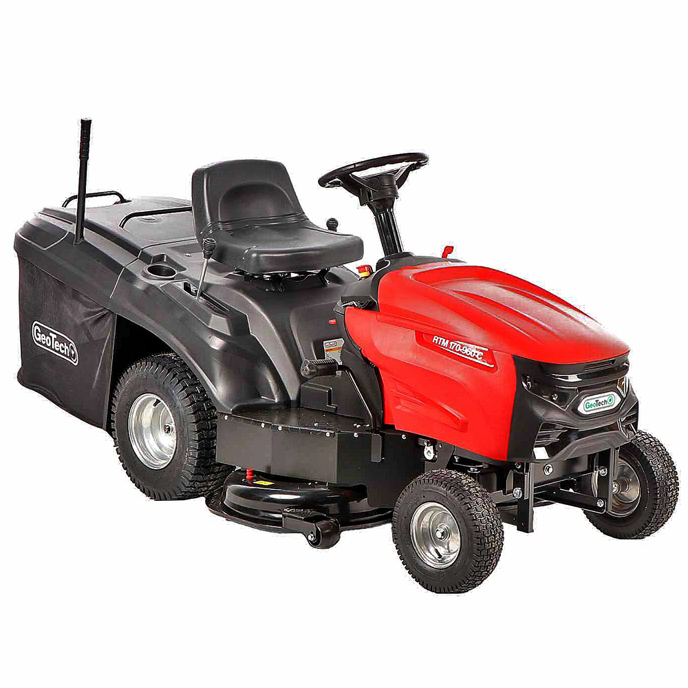 GeoTech RTM 170-960 C - Trattorino tagliaerba - Cambio meccanico - Cesto di raccolta