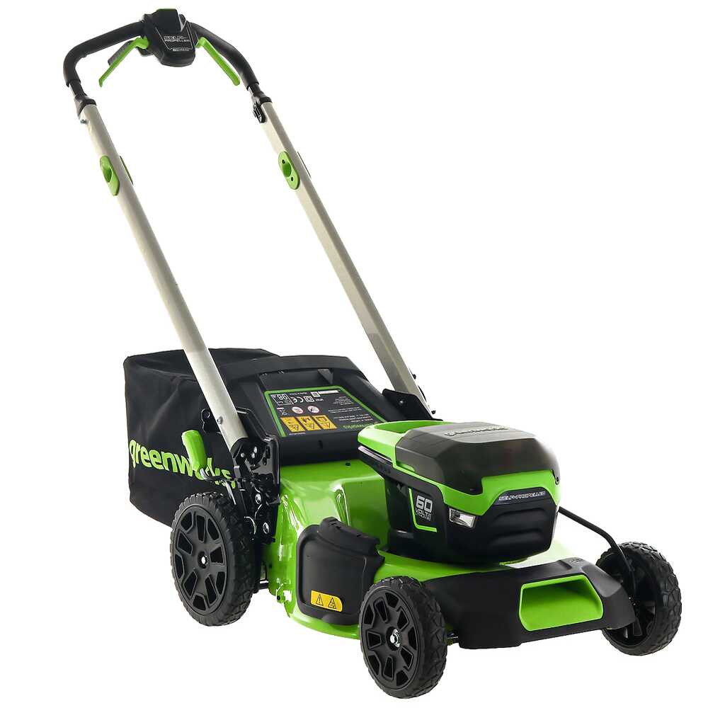 Greenworks GD60LM51SP - Tagliaerba semovente a batteria - SENZA BATTERIA E CARICABATTERIA