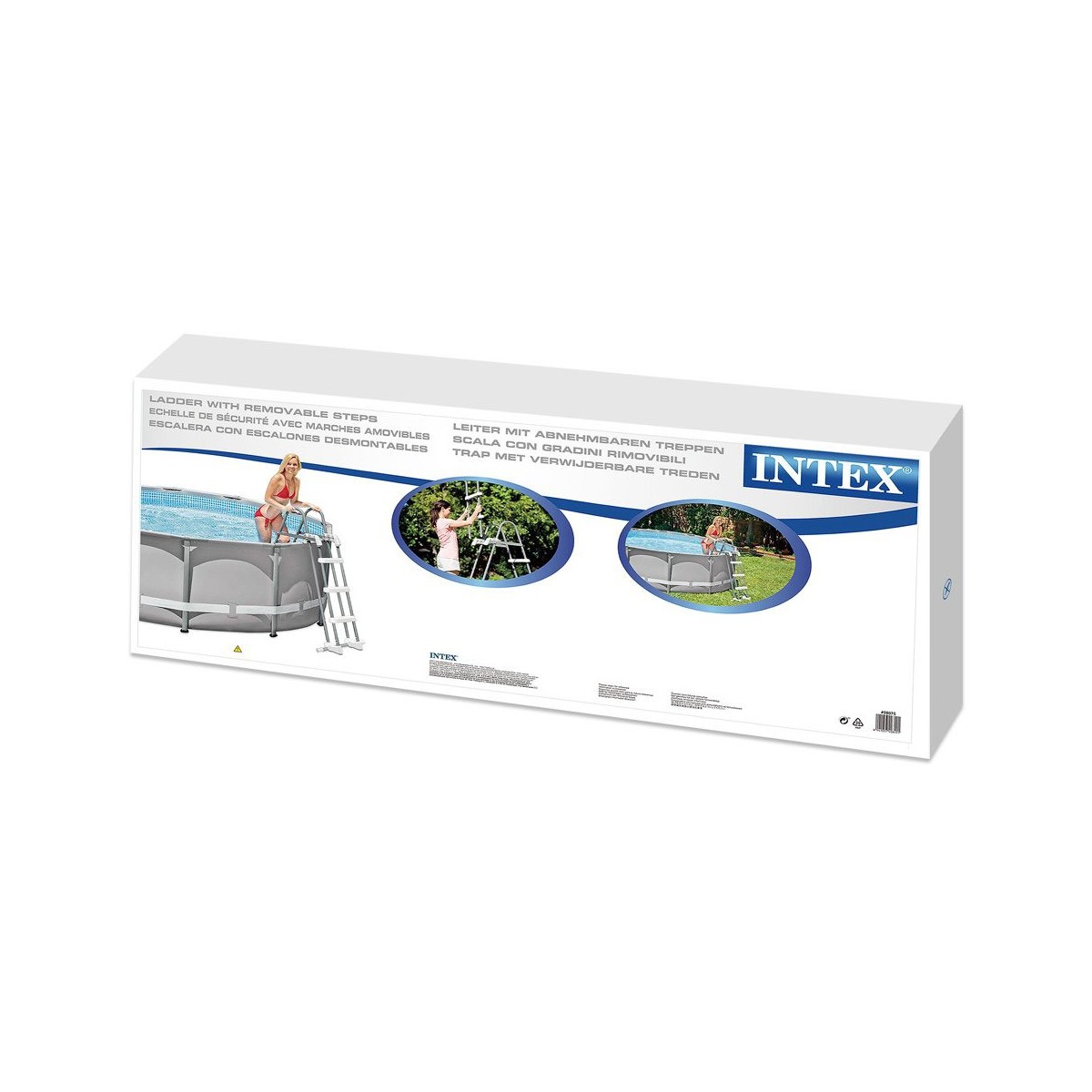 intex-scaletta-4-gradini-107-piscina-scala-sicurezza-fuoriterra-bambini-giardino - Novapoli