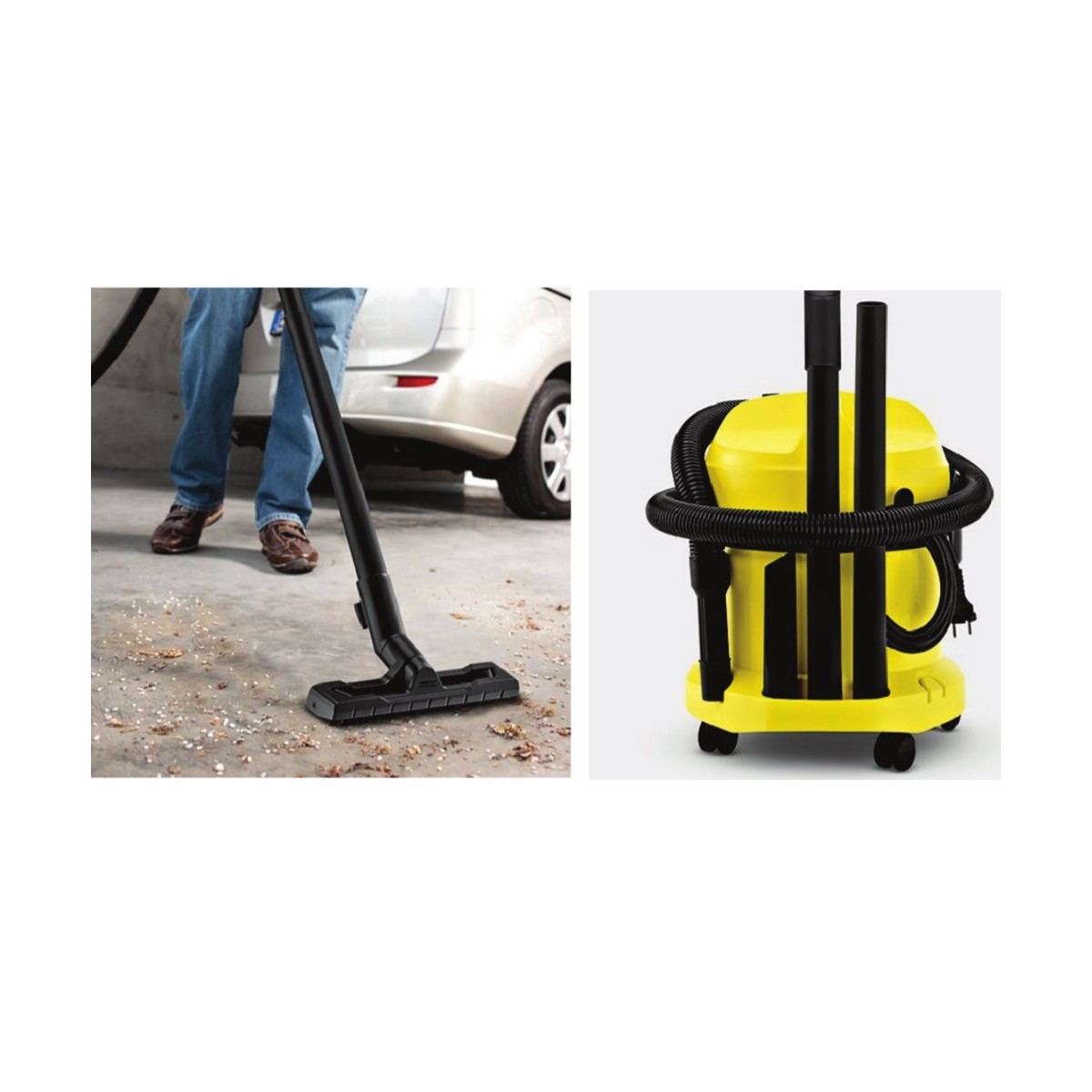 karcher-bidone-aspira-polvere-aspiratutto-aspira-liquidi-solidi-professionale - Novapoli