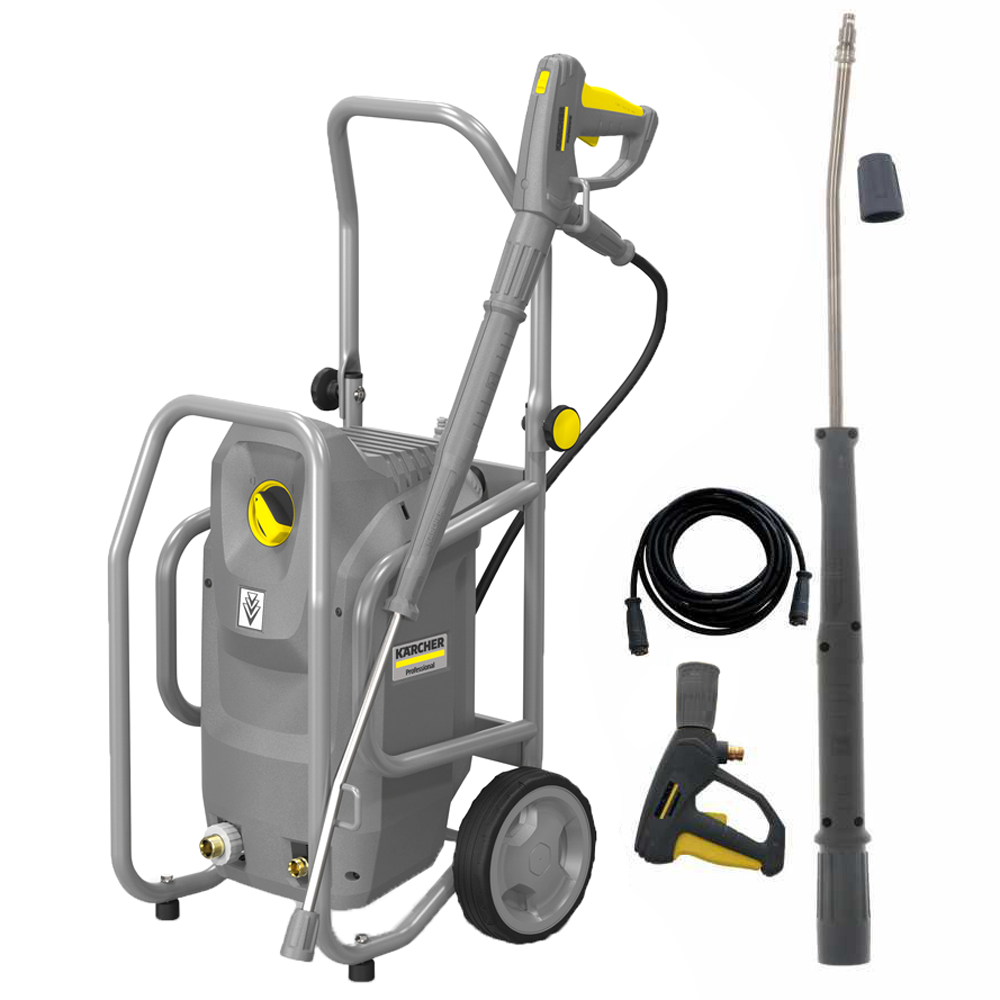 Karcher HD 7/17 M Cage Pro - Idropulitrice industriale a freddo - trifase - 220 Bar - 760 l/h