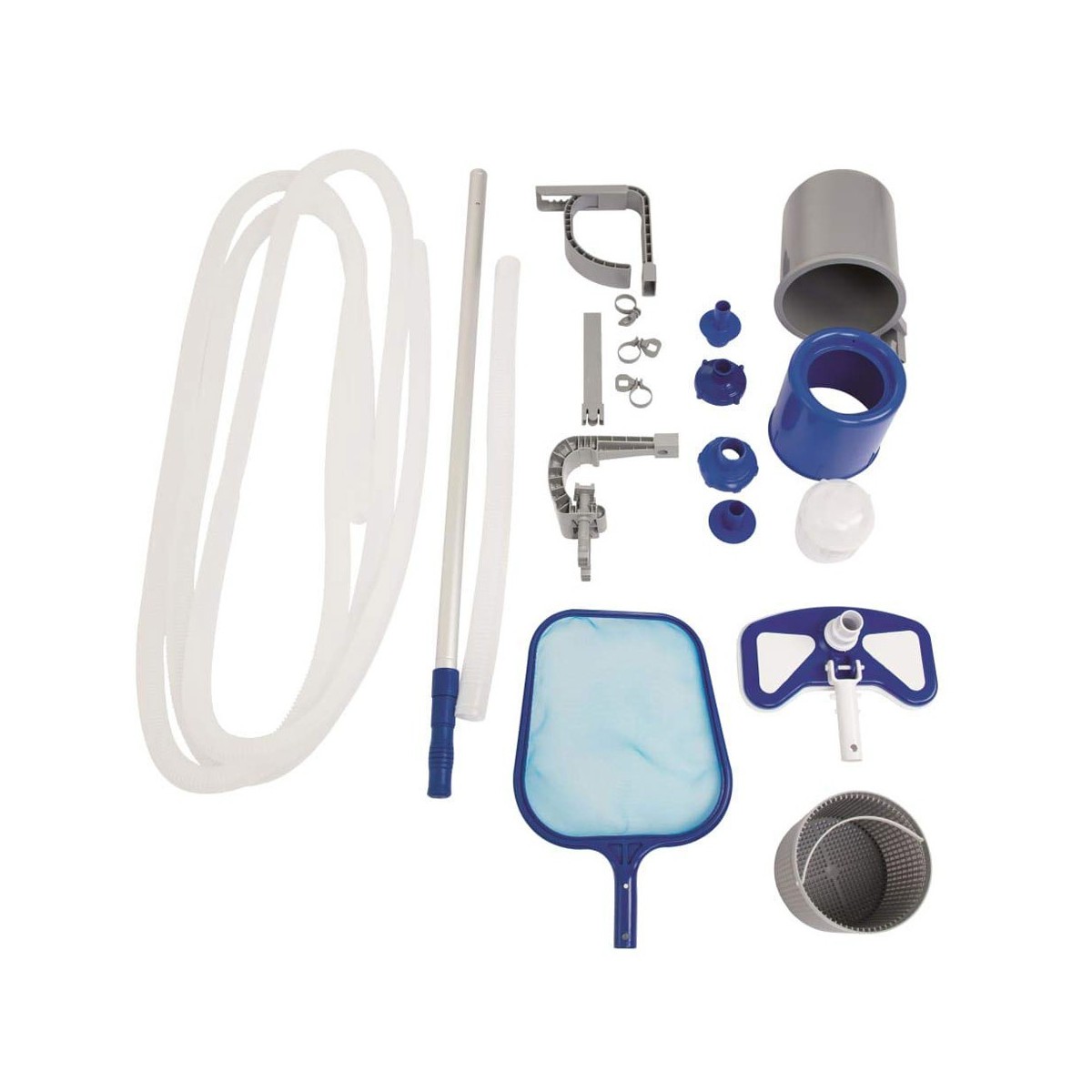 kit-pulizia-con-retino-spazzola-e-tubo-aspiratore-per-mantenimento-piscina - Novapoli