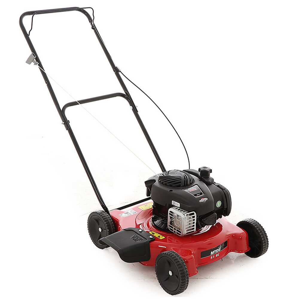 MTD Smart 51 BC - Tagliaerba a scoppio - Motore Briggs&Stratton 450e