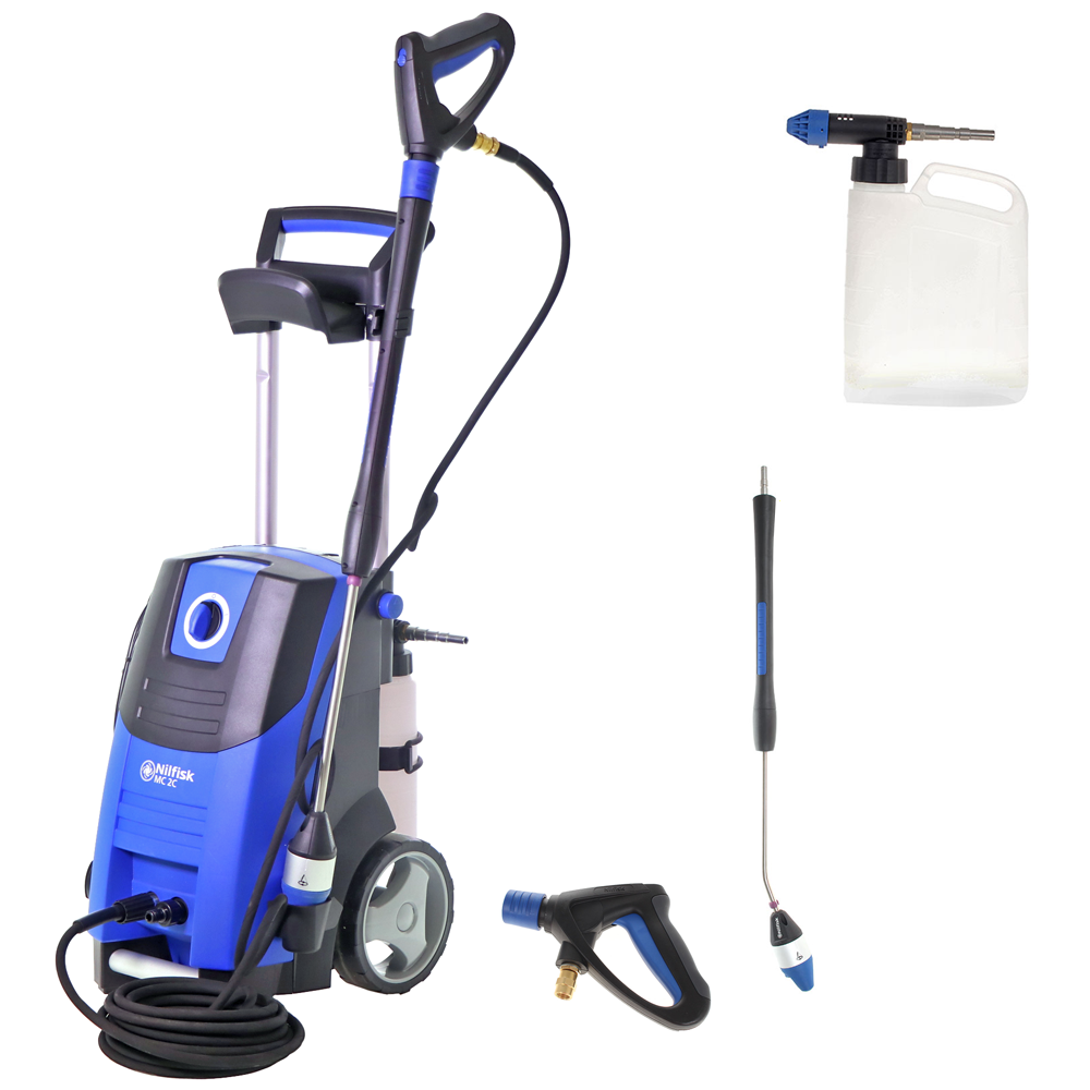 Nilfisk MC 2C-120/520 T EU - Idropulitrice semiprofessionale ad acqua fredda - 130 bar - 520 l/h