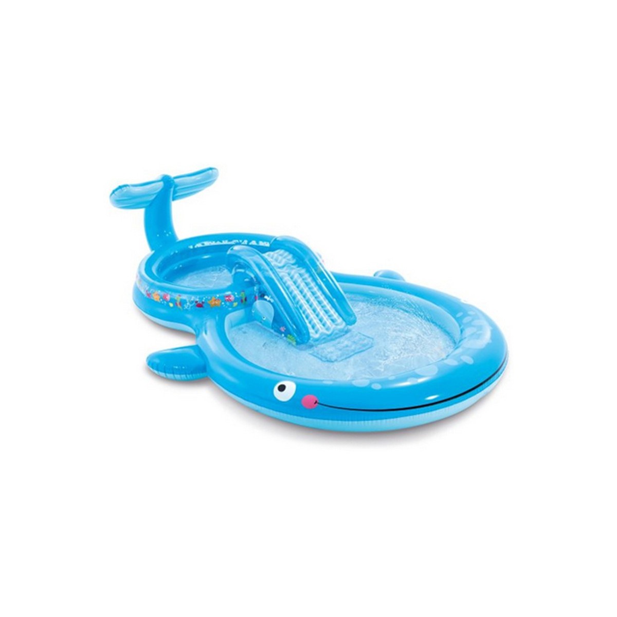 Parco Giochi Acquatico Balena Piscina con Scivolo per Bambini da Esterno Acqua - Novapoli Parco Giochi Acquatico Balena Piscina con Scivolo per Bambini da Esterno Acqua