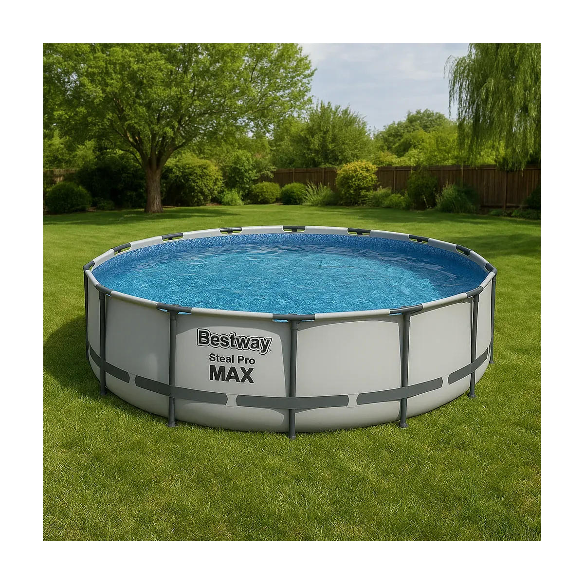 piscina-fuori-terra-telaio-457x107-cm-scaletta-esterna-pompa-filtrante - Novapoli
