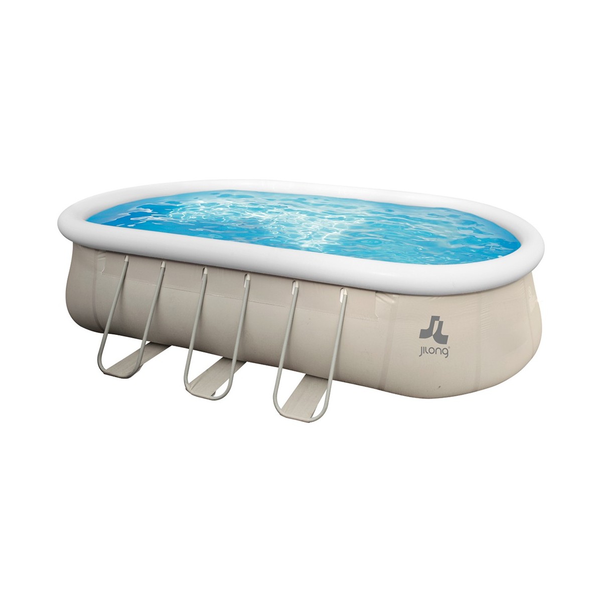 piscina-ovale-610x360x122-gonfiabile-pompa-filtro-cartuccia-2-teli-scaletta - Novapoli