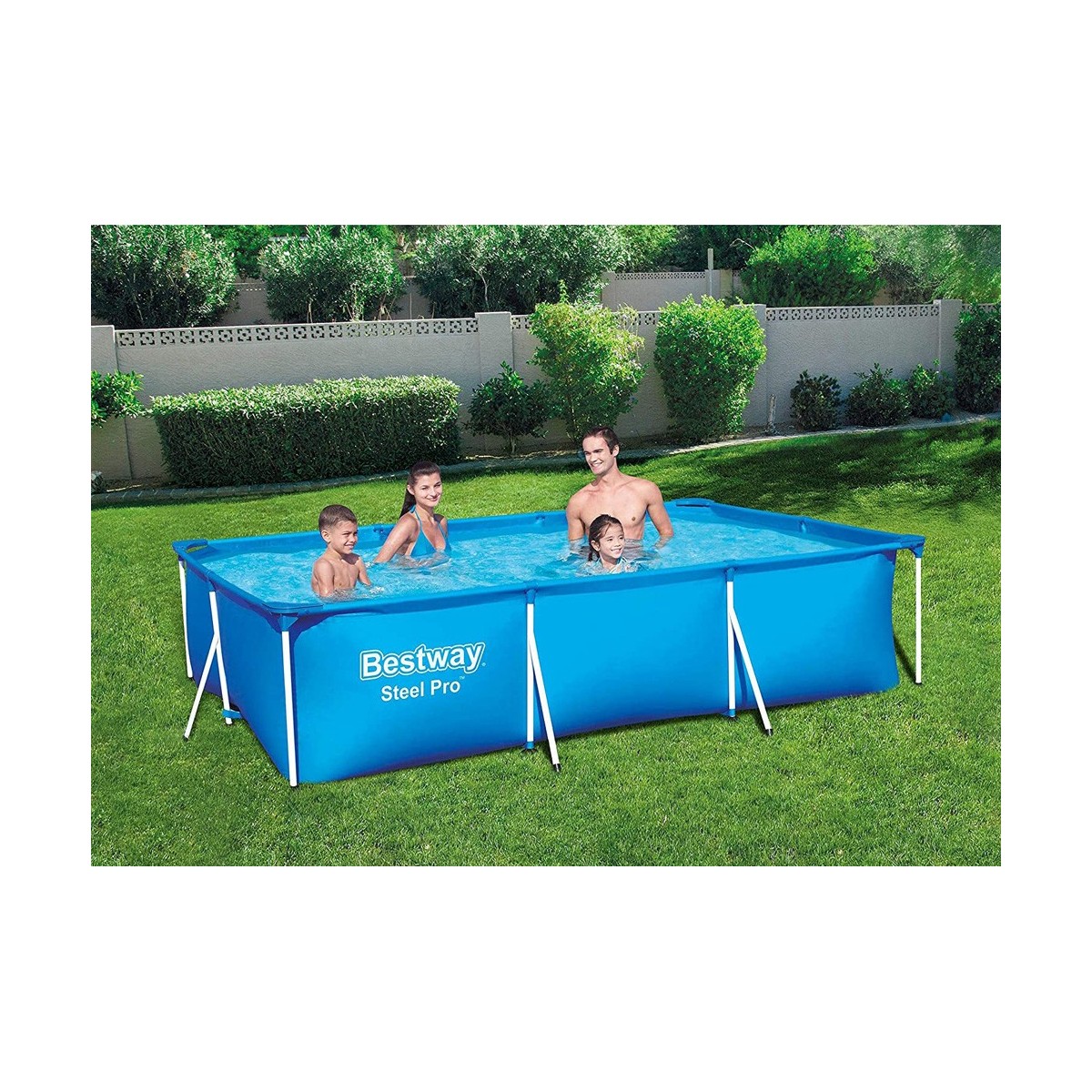 piscina-rettangolare-steel-pro-frame-300x200-fuoriterra-senza-pompa-filtro-bimbi - Novapoli