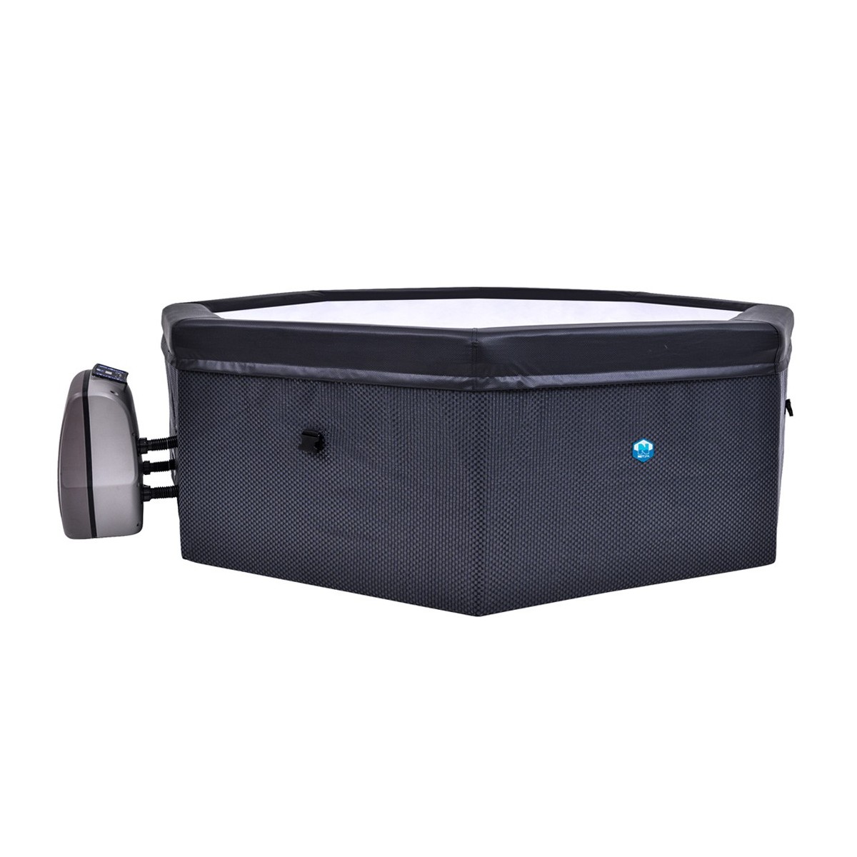 piscina-vasca-idromassaggio-spa-193x73-con-mobili-6-persone-filtro-semi-rigida - Novapoli