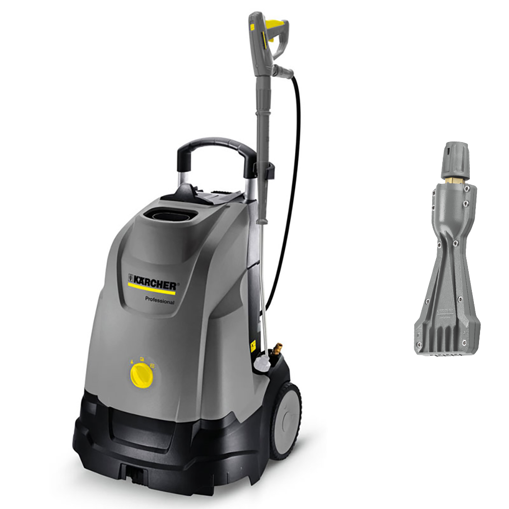 PROMO Karcher Pro HDS 5/15 U eco!Booster - Idropulitrice acqua calda professionale  - 150 bar - 450 l/h