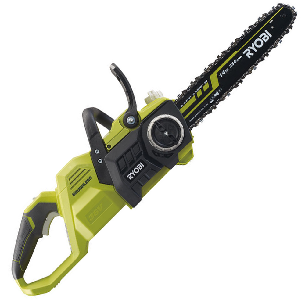 Ryobi BRUSHLESS RY36CSX35A-0 - Elettrosega Max Power 36V - Lama da 35cm - SENZA BATTERIA E CARICABATTERIA