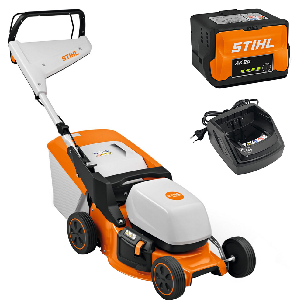 STIHL RMA 243 - Tagliaerba con batteria AK 20 - 36V 4Ah - Taglio 41 cm