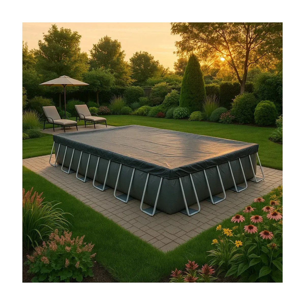 telo-copertura-piscina-rettangolare-grigio-corda-drenante-956x488-cm - Novapoli
